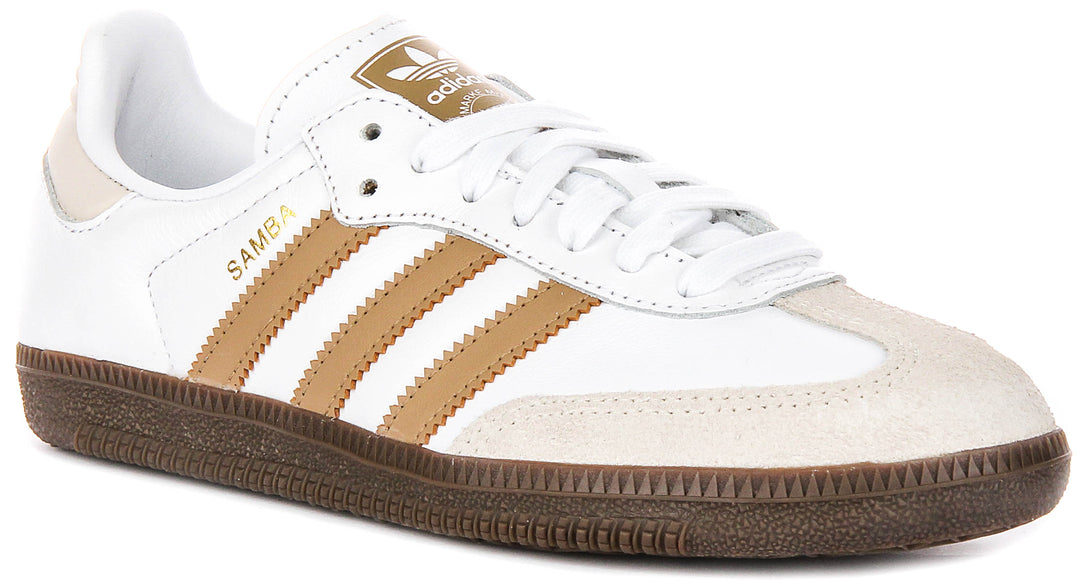 Adidas Samba OG W In White Beige