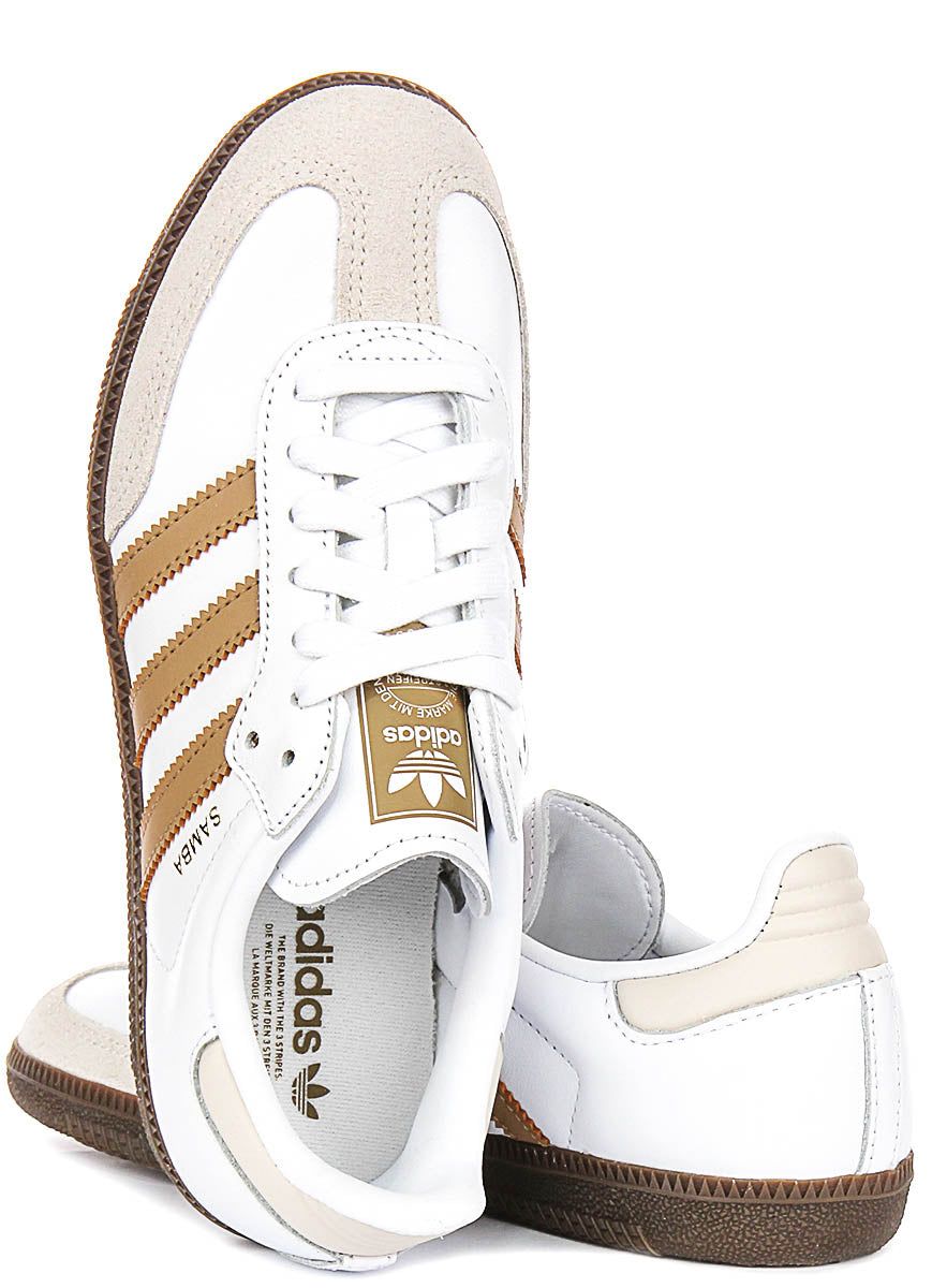 Adidas Samba OG W In White Beige