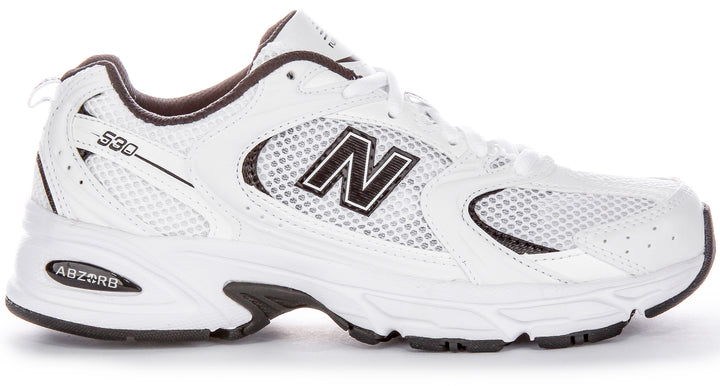 New Balance Mr530Ewb In White Black For Unisex