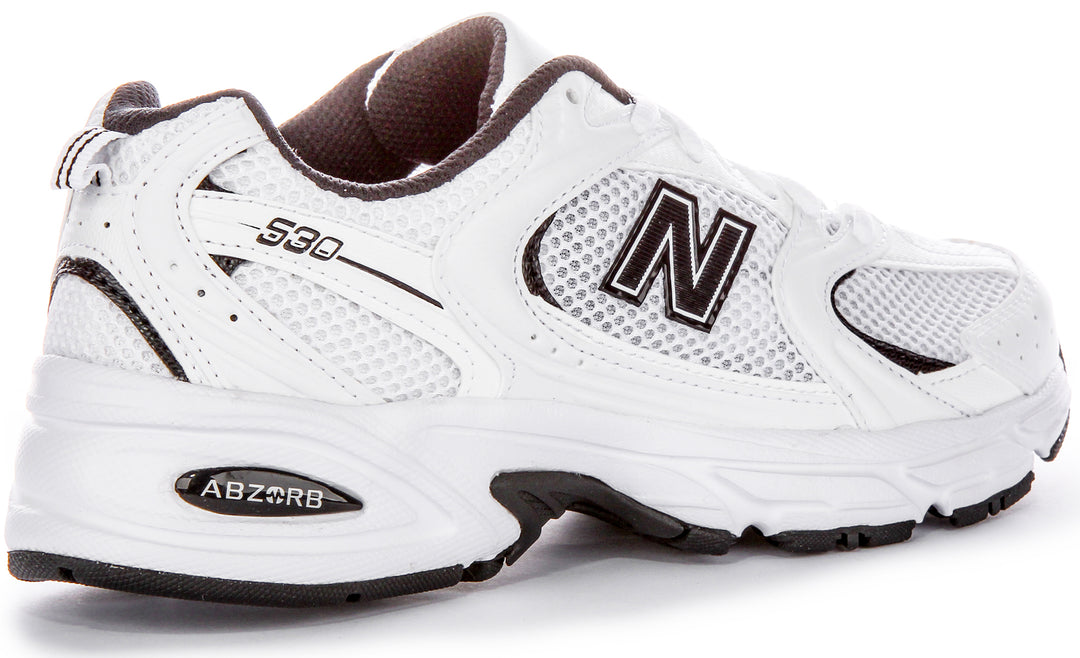 New Balance Mr530Ewb In White Black For Unisex