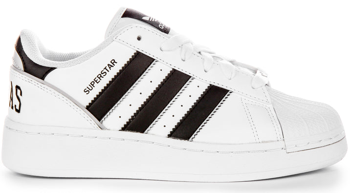 Adidas Superstar Xlg In Weiß Schwarz Für Jugendliche