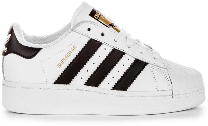 Adidas Superstar Xlg In Weiß Schwarz Für Jugendliche