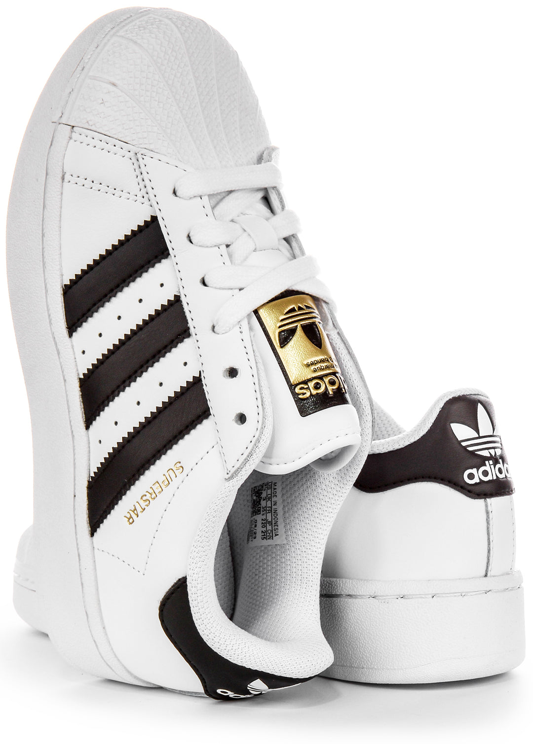 Adidas Superstar XLG In White Black For Youth