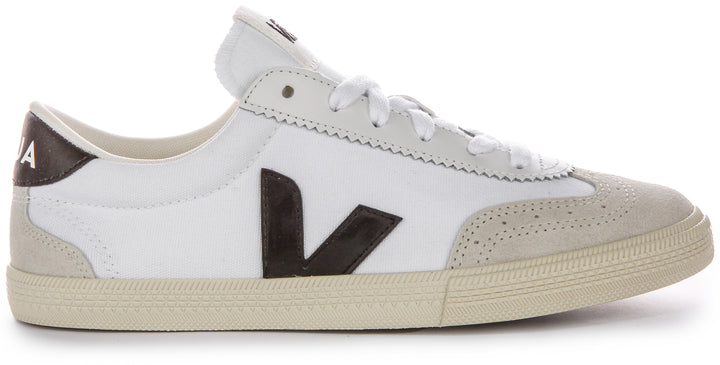 Veja Volley In White Black For Women