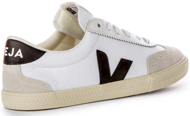 Veja Volley In White Black For Women