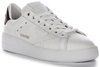 Golden Goose Ball Star In Wht Blu Red For Men
