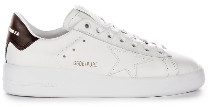 Golden Goose Pure Star New In White Black For Women