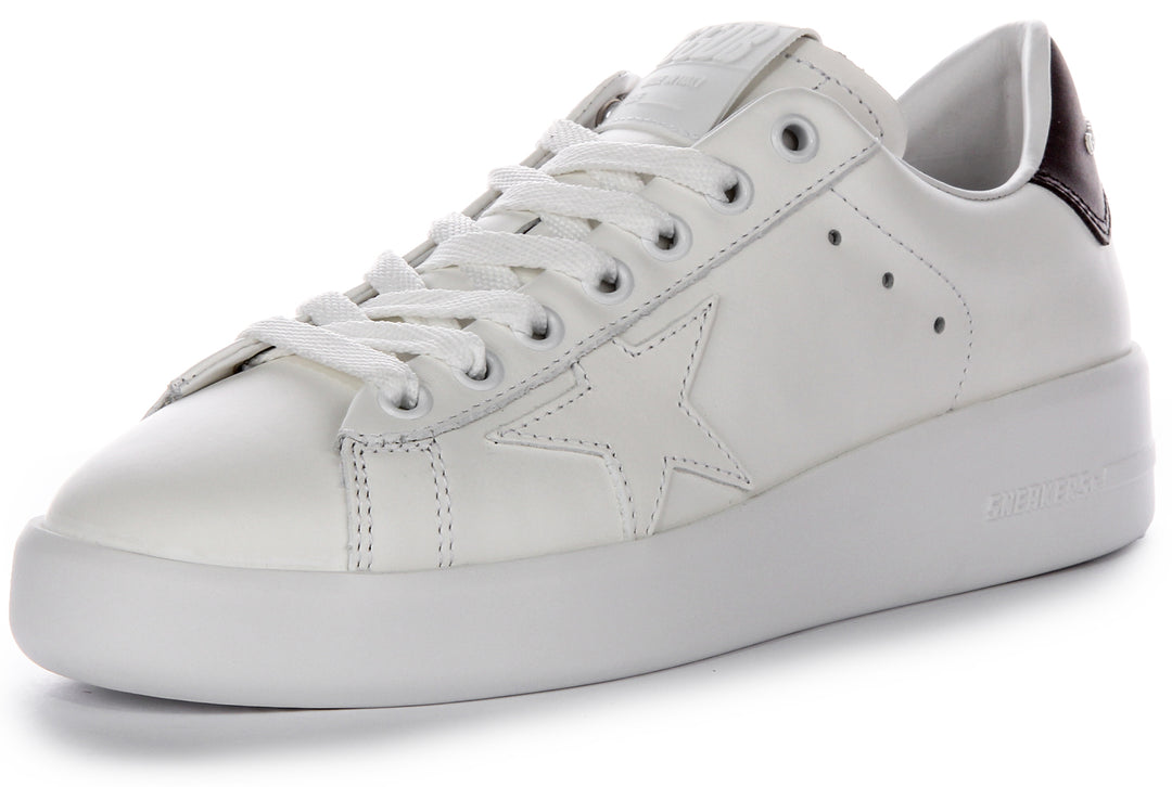 Golden Goose Pure Star New In White Black For Women