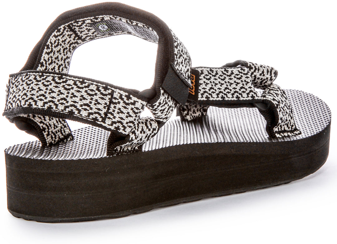 Teva Midform Universal In White Black For Women