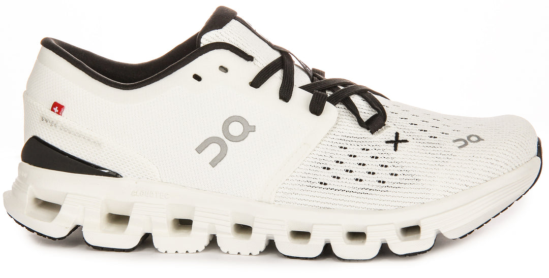 On Running Cloud X 4 In White Black For Women