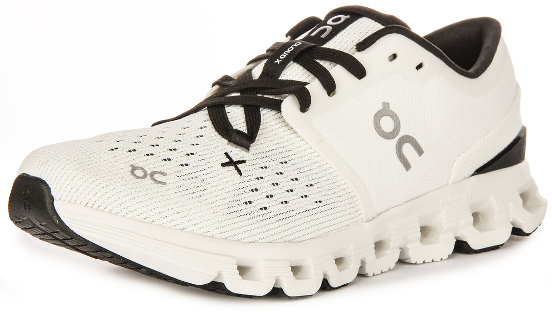 On Running Cloud X 4 In White Black For Women