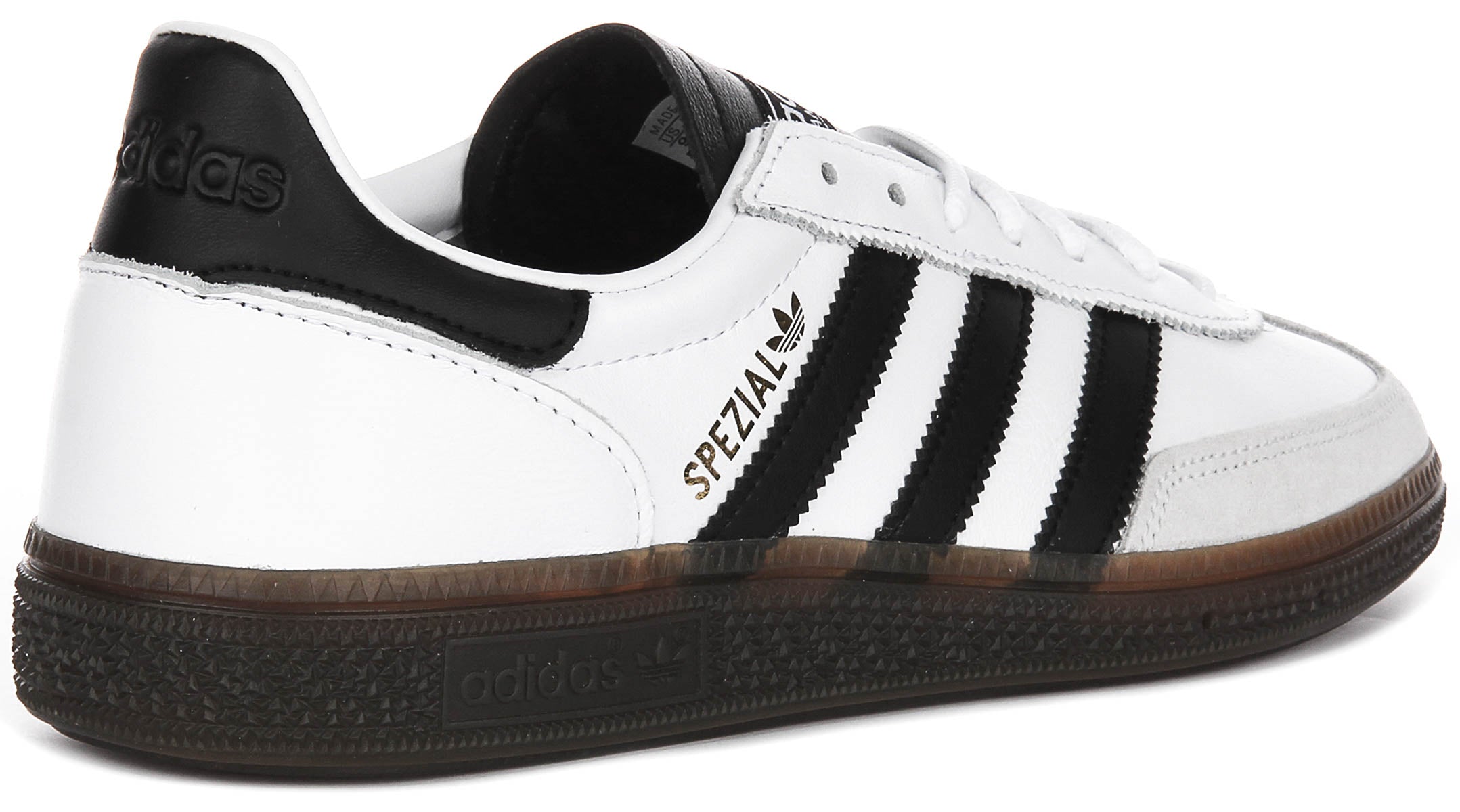 Adidas Handball Spezial In White Black For Men | Gum Outsole