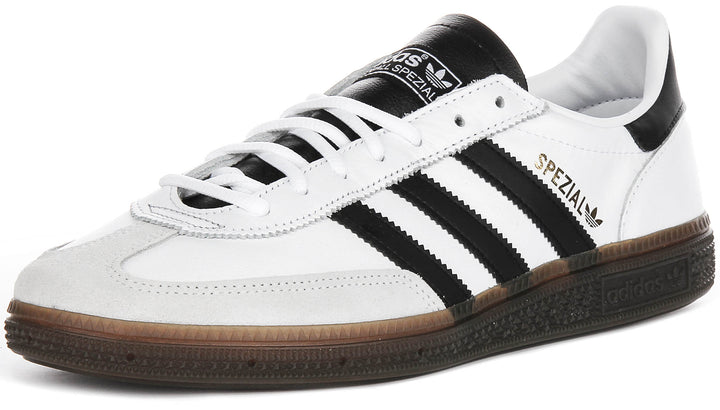 Adidas Handball Spezial In White Black Leather