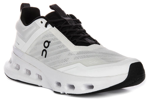 On Running Cloudnova X In White Black For Men