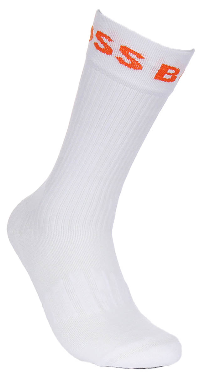 Boss 2 Pair RS Sport Sock In White and Black