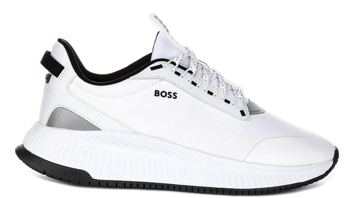Boss Ttnm Evo Runn In White Black For Men