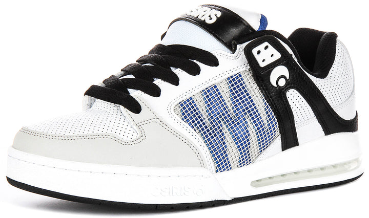 Osiris Pixel In White Black For Men