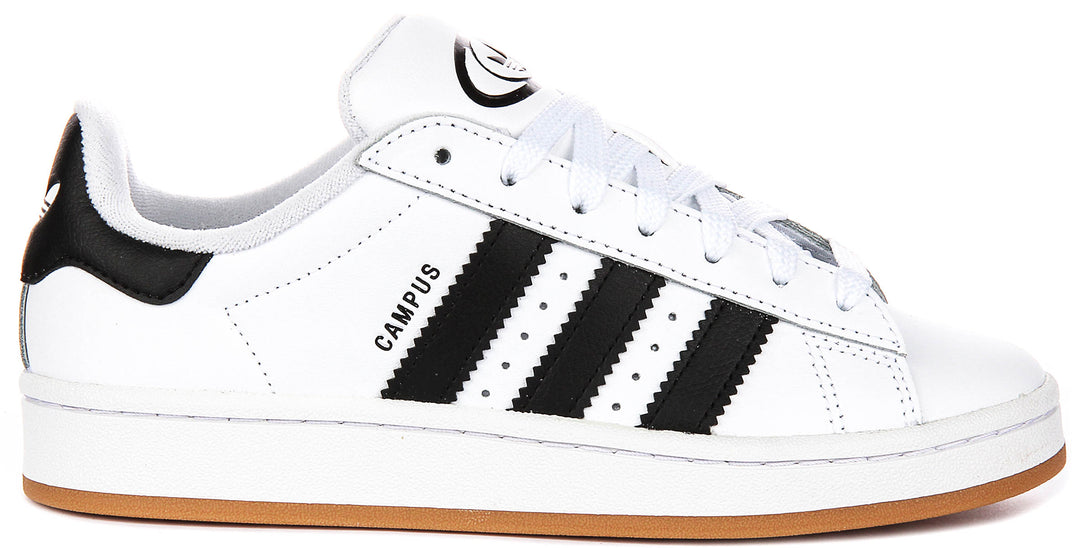 Adidas Campus 00S J In White Black For Youth