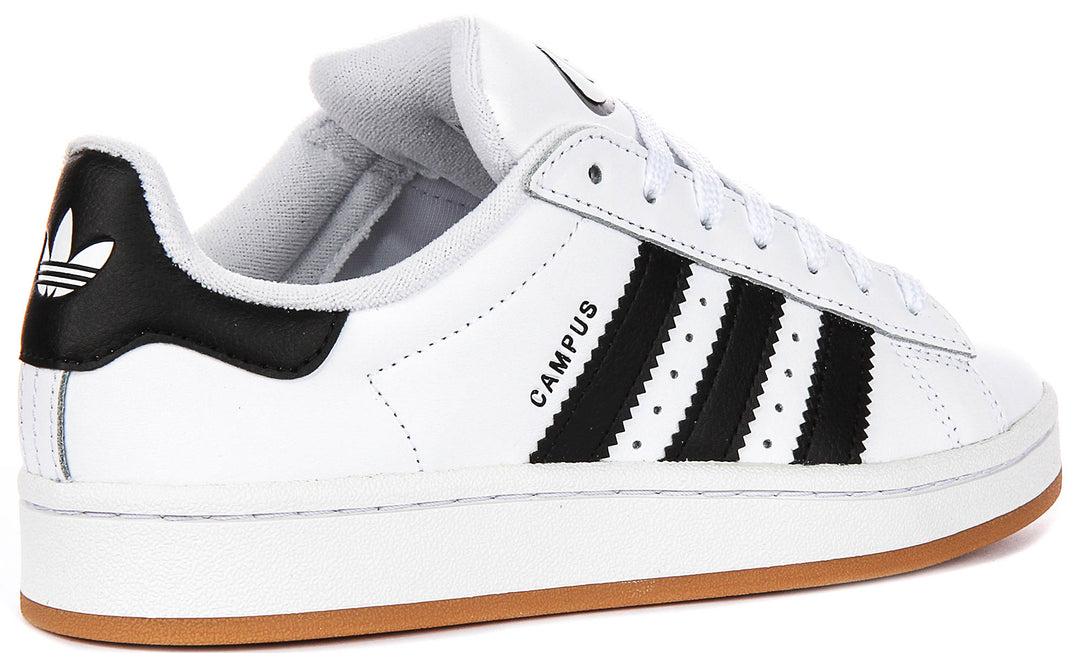 Adidas Campus 00S J In White Black For Youth