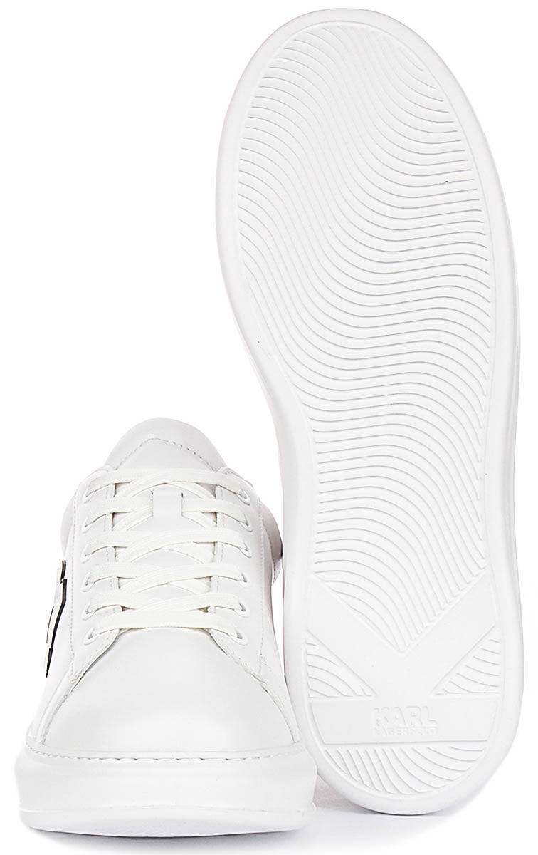 Karl Lagerfeld Kapri Side Trim In White Black For Men