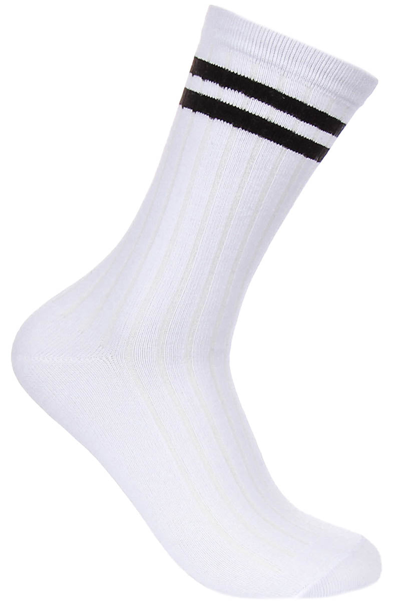 Justinreess England 2P Stripe M In White Black For Men