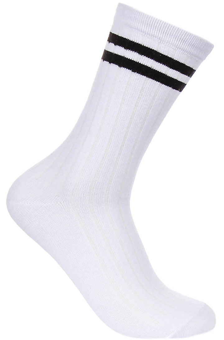 Justinreess England 2P Stripe M In White Black For Men