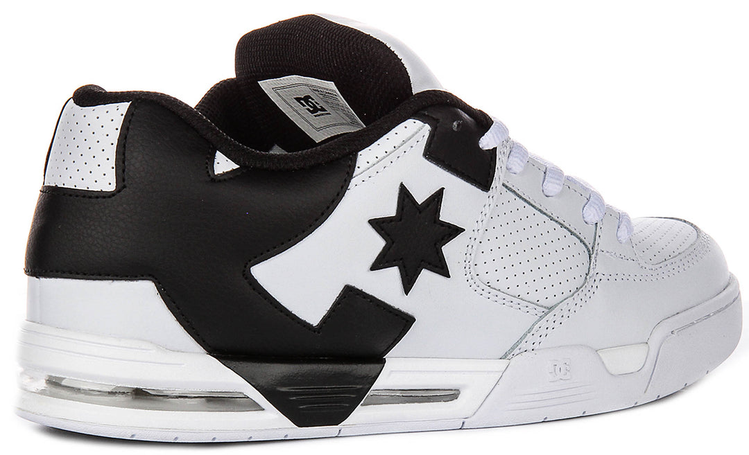 Dc Shoes Dc Command In White Black For Men