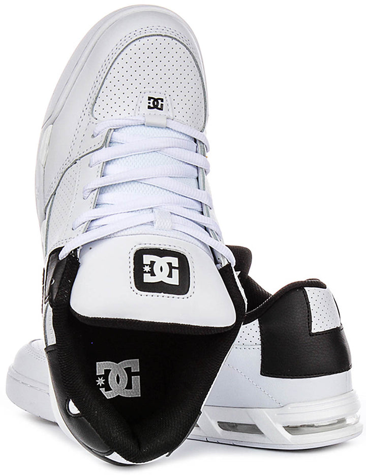 Dc Shoes Dc Command In White Black For Men