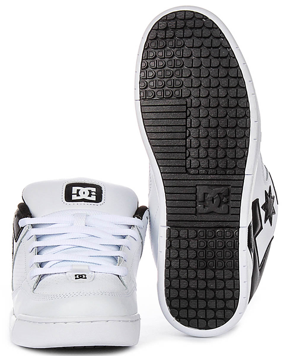 Dc Shoes Dc Command In White Black For Men