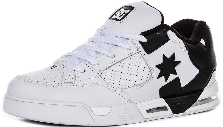 Dc Shoes Dc Command In White Black For Men