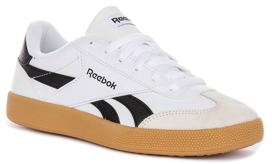 Reebok Smash Edge In White Black For Men