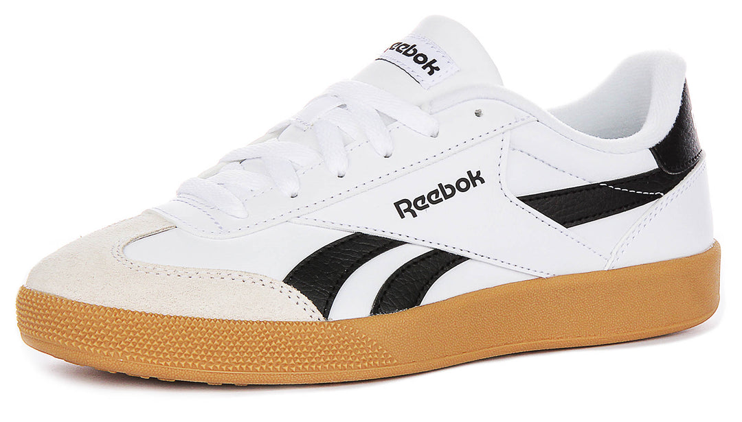 Reebok Smash Edge In White Black For Men