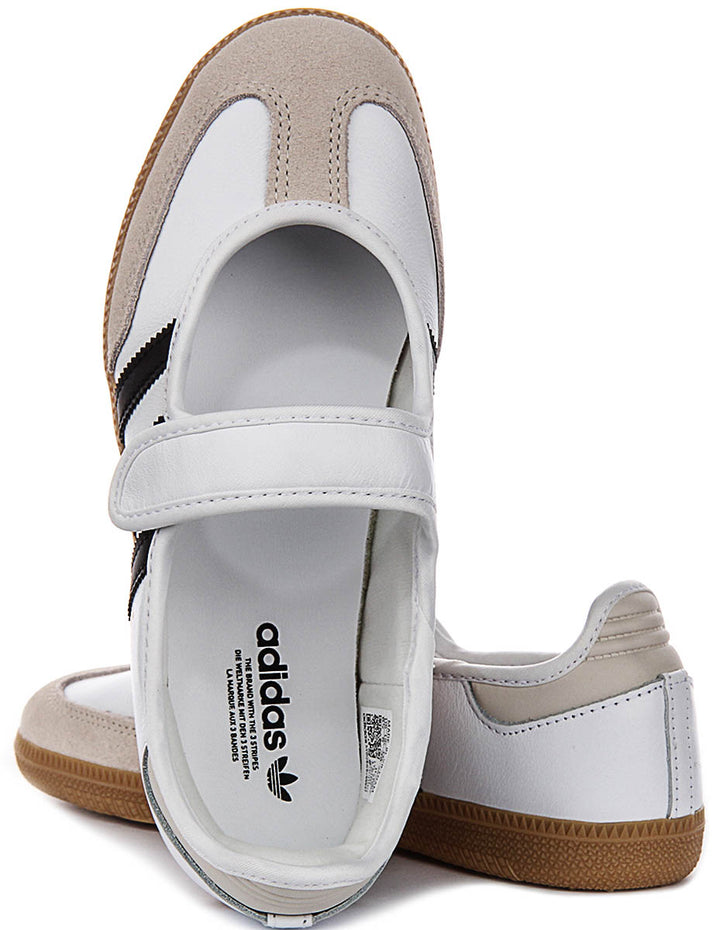 Adidas Samba Jane W In White Black For Women