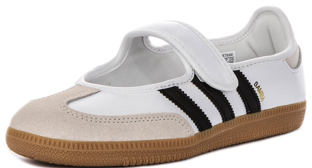 Adidas Samba Jane W In White Black For Women