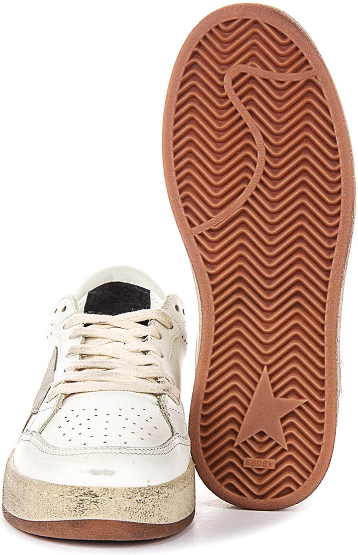 Golden Goose Ballstar 2 In White Black For Women