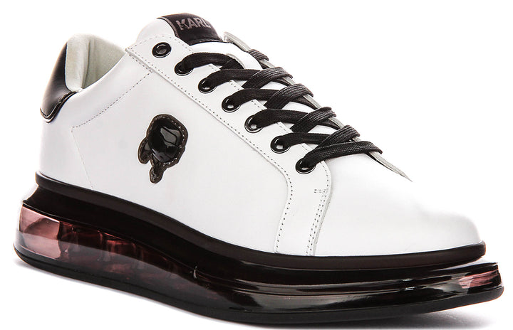 Karl Lagerfeld Kapri Kushion In White Black For Men
