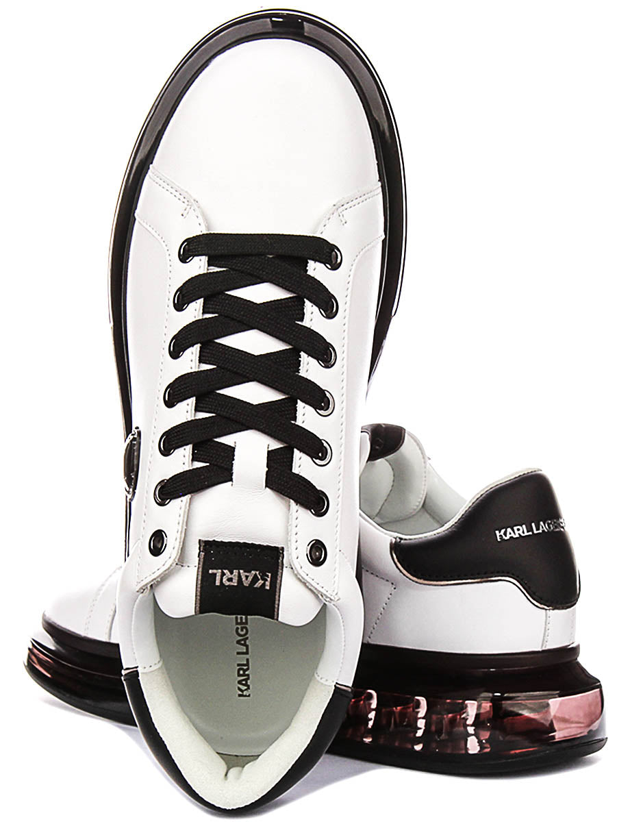 Karl Lagerfeld Kapri Kushion In White Black For Men