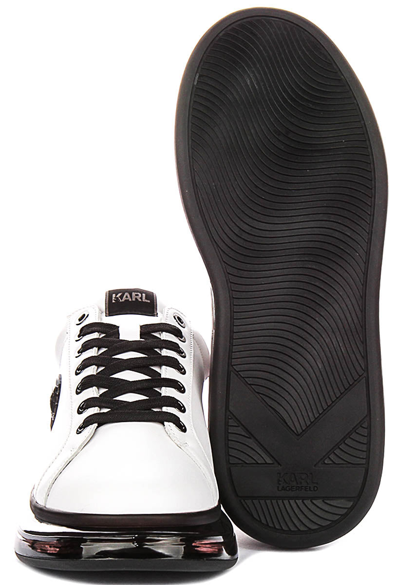 Karl Lagerfeld Kapri Kushion In White Black For Men
