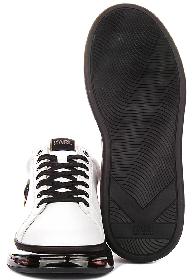 Karl Lagerfeld Kapri Kushion In White Black For Men