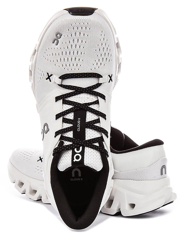 On Running Cloud X 5 In White Black For Women