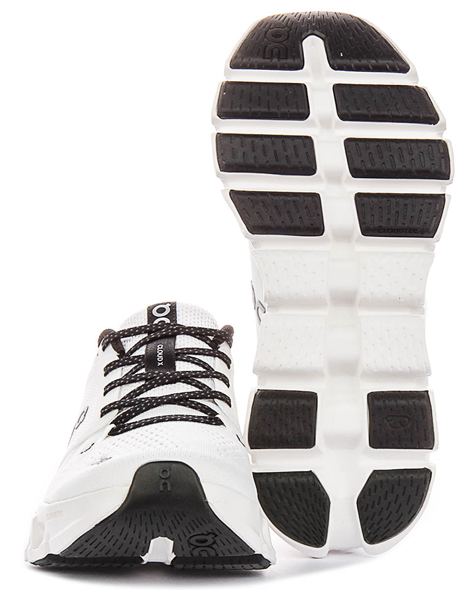 On Running Cloud X 5 In White Black For Women