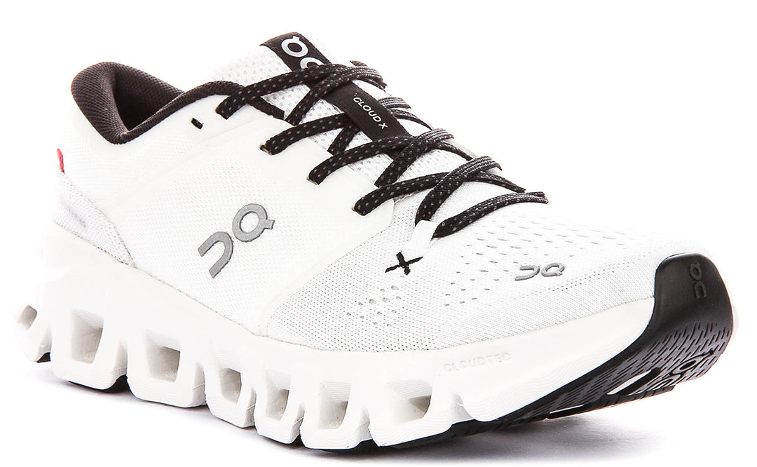 On Running Cloud X 5 In White Black For Men