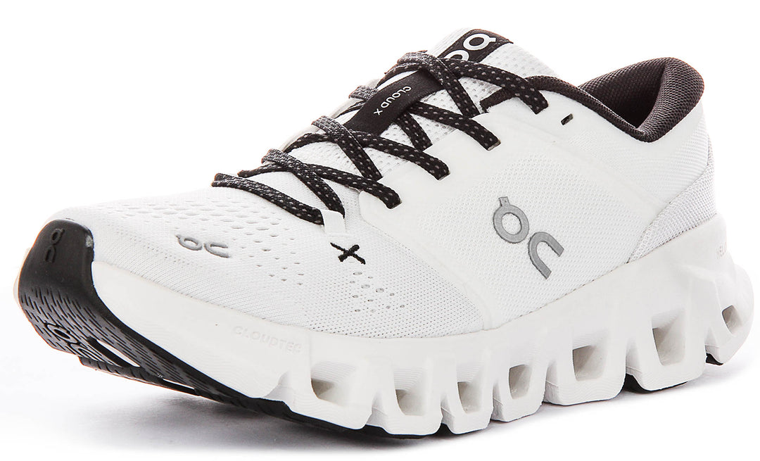 On Running Cloud X 5 In White Black For Men
