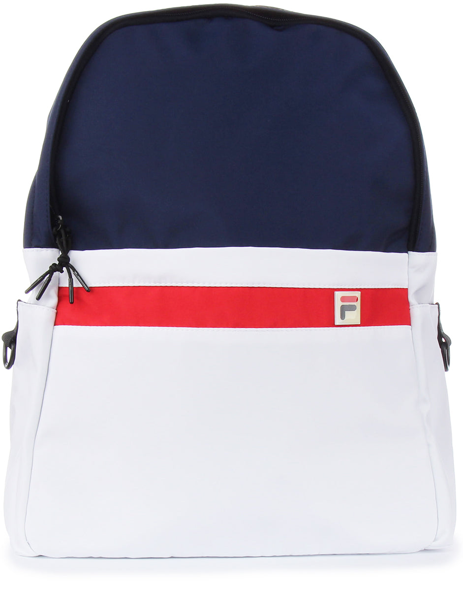 Fila Wendell Sac à dose en blanc bleu