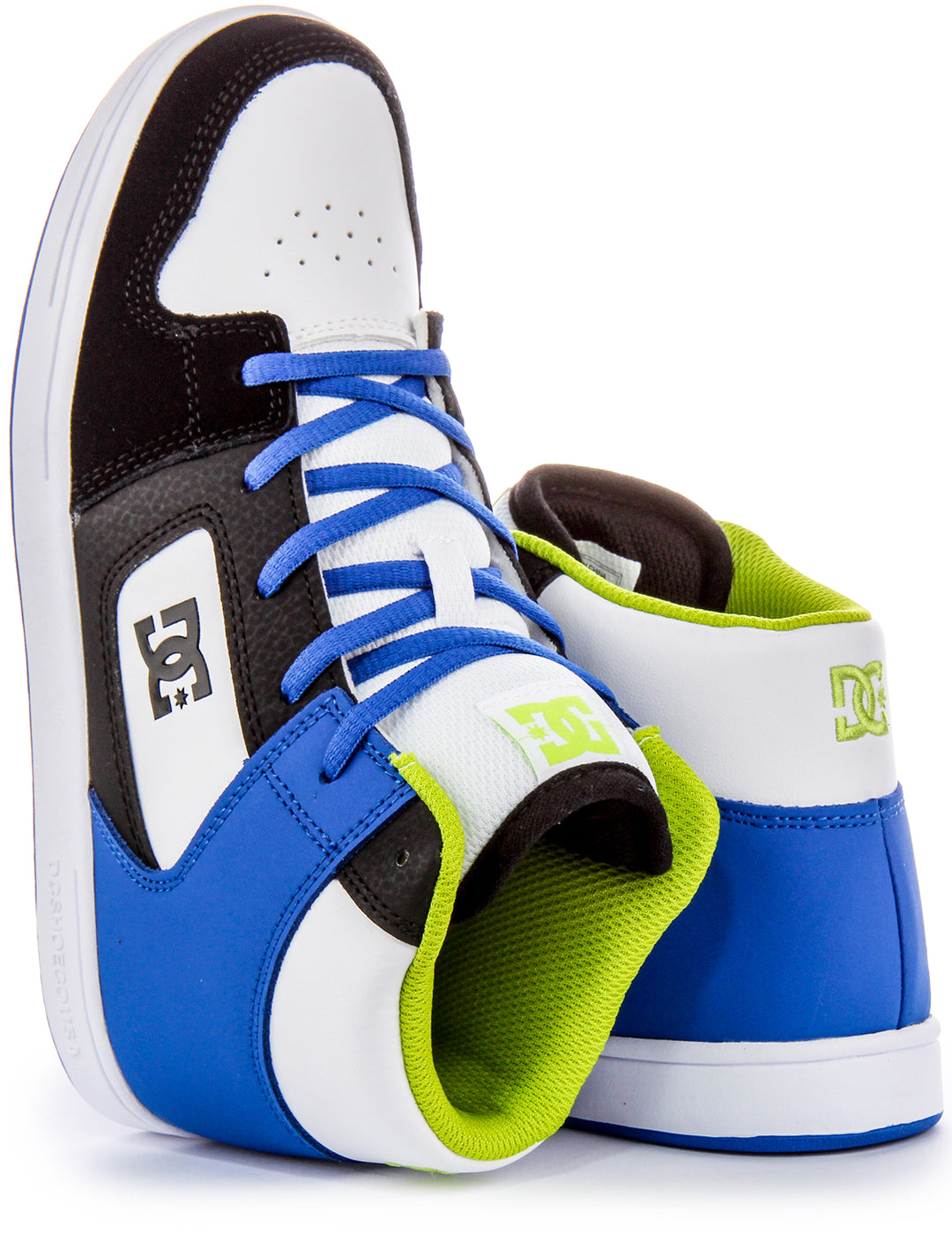 Dc Shoes Manteca 4 Hi In Weiß Blau Für Jugendliche
