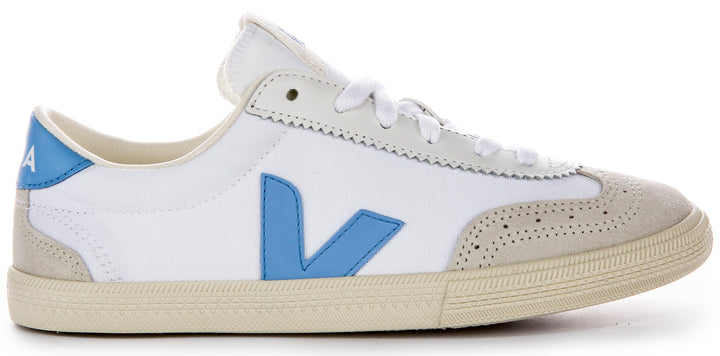 Veja Volley In White Blue For Women