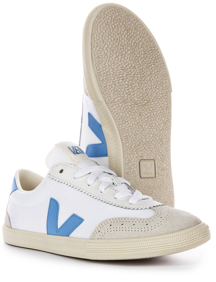 Veja Volley In White Blue For Women