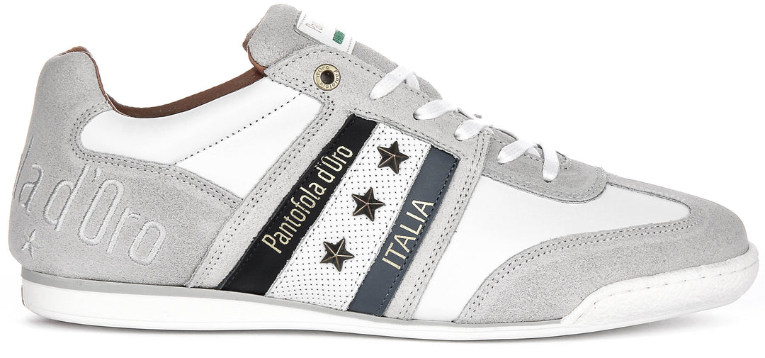 Pantofola D'Oro Imola L Stars In White Blue For Men