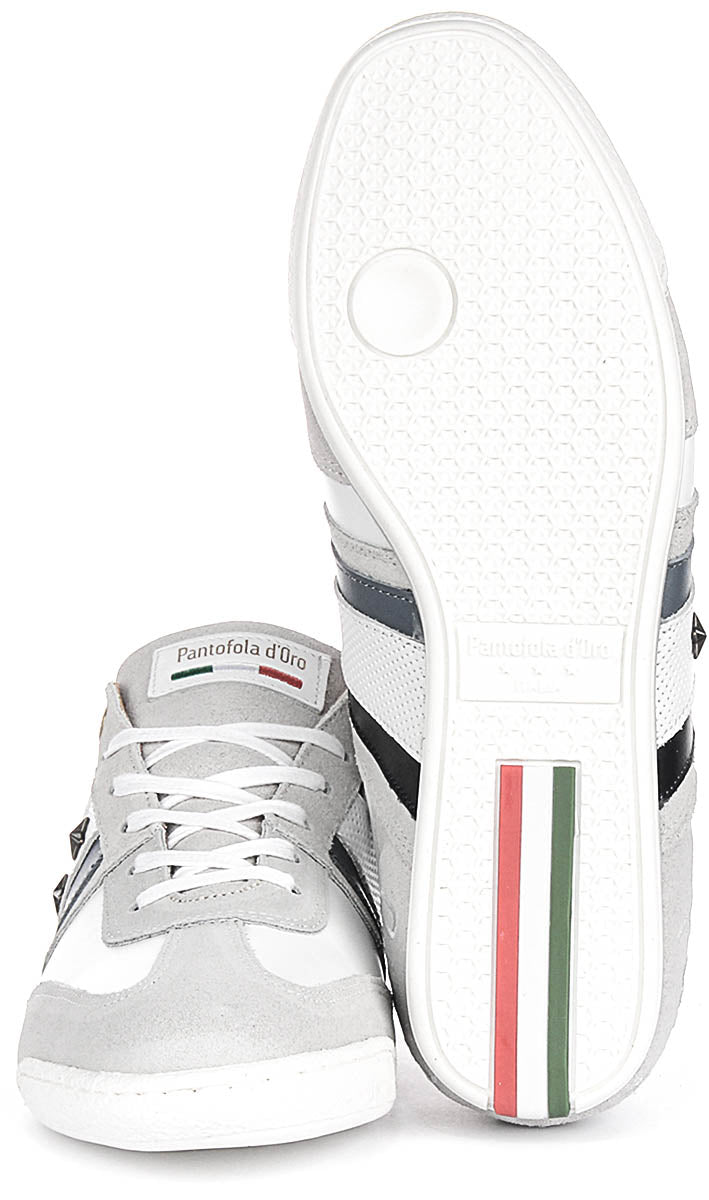 Pantofola D'Oro Imola L Stars In White Blue For Men