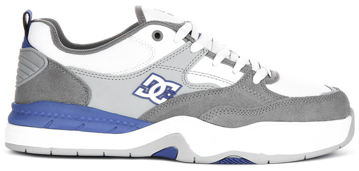 Dc Shoes Ascend In White Blue For Men